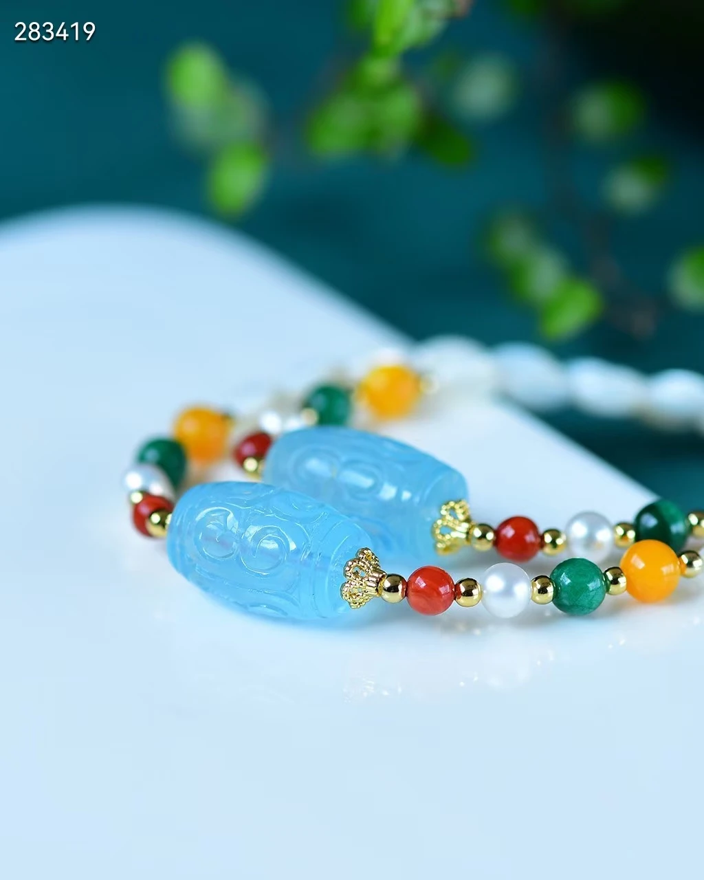 

Natural Blue Aquamarine Pendant Necklace Brazil Women Men 20.3*12.6mm Aquamarine Crystal Jewelry Necklace AAAAA