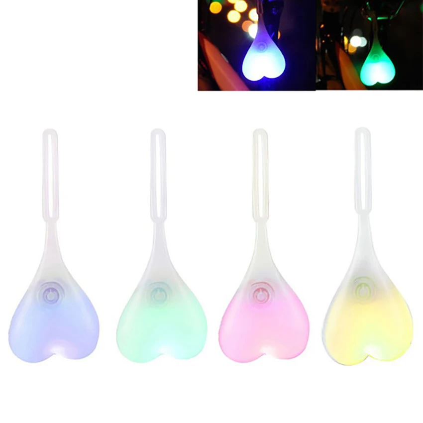 Luce luminosa per bicicletta, luci per bici anteriore e posteriore, fanale posteriore per bicicletta da bicicletta spia lampeggiante, impermeabile, 2 modalità