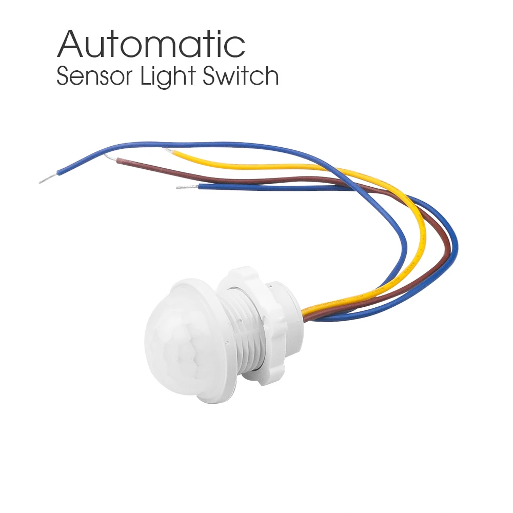 110V 220V LED PIR Infrared Motion Sensor Switch Auto On Off Light Switch PIR Sensor Detector Smart Switch