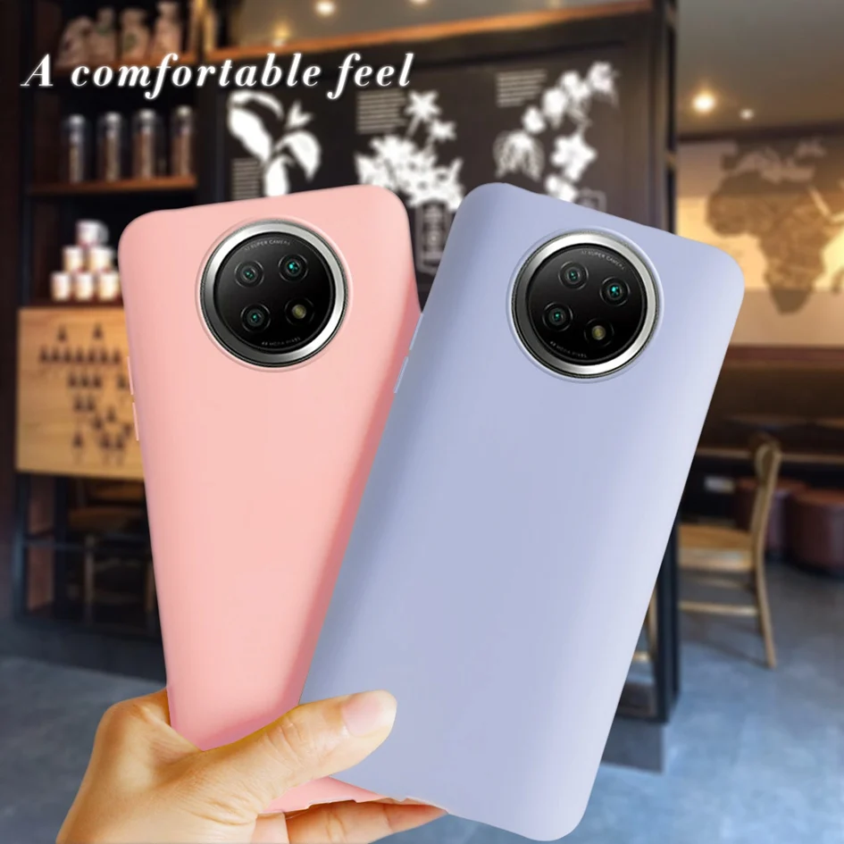 For Xiaomi Redmi Note 9T 5G Case Bumper Cover Capa For Xiomi RedMi Note 9T 5G J22 Note9 Funda Protector Soft Silicon Shell Coque