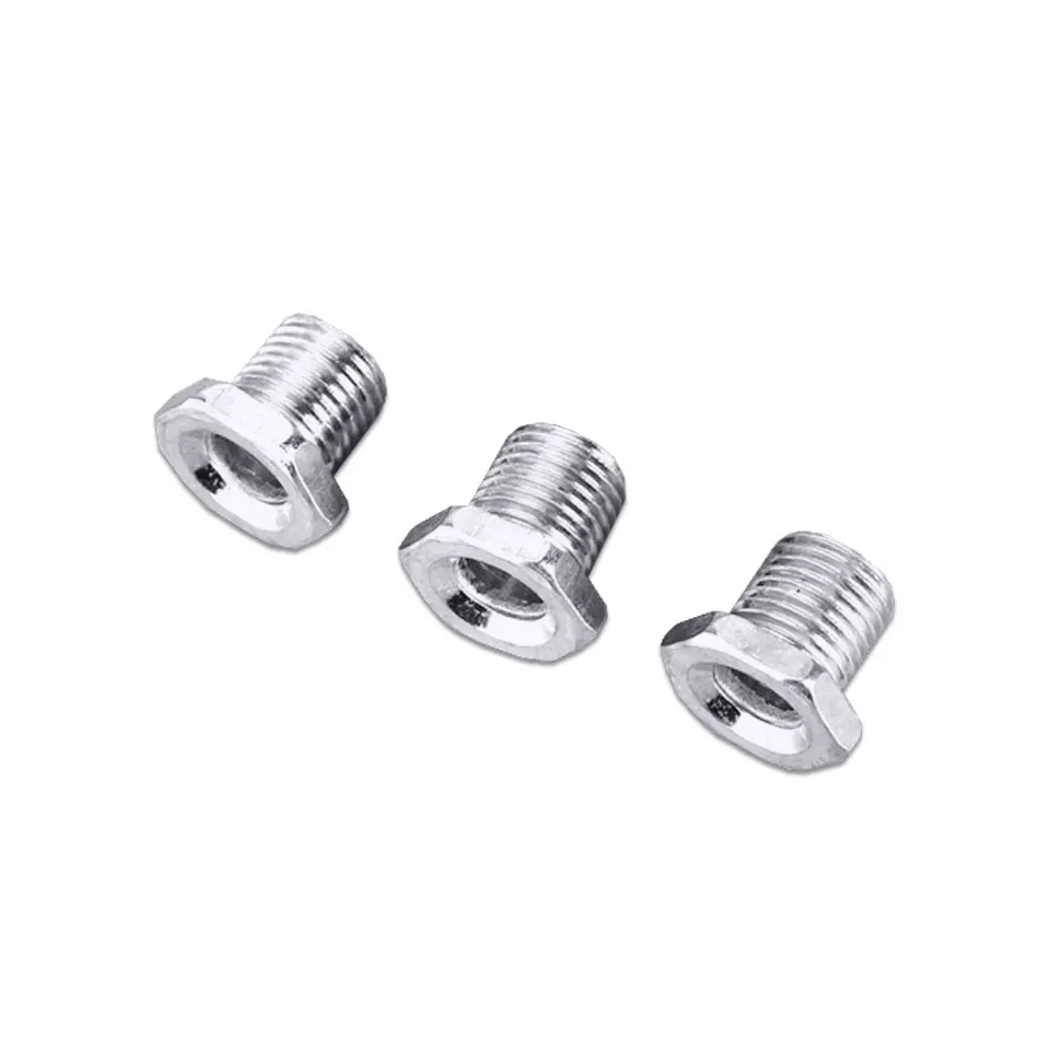 10Pcs 10mm 13mm 15mm 20mm 25mm 30mm External Tooth M10 Fine Tooth External Hexagonal T-shaped Hollow Screw Metal Pipe With Nut