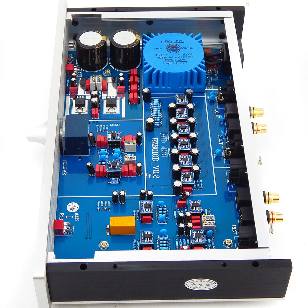 MBL6010D Clase dorada totalmente equilibrada para preamplificador de Audio salida XLR RCA JRC5534D AD4610 AD797 MUSES03 transformador TALEMA