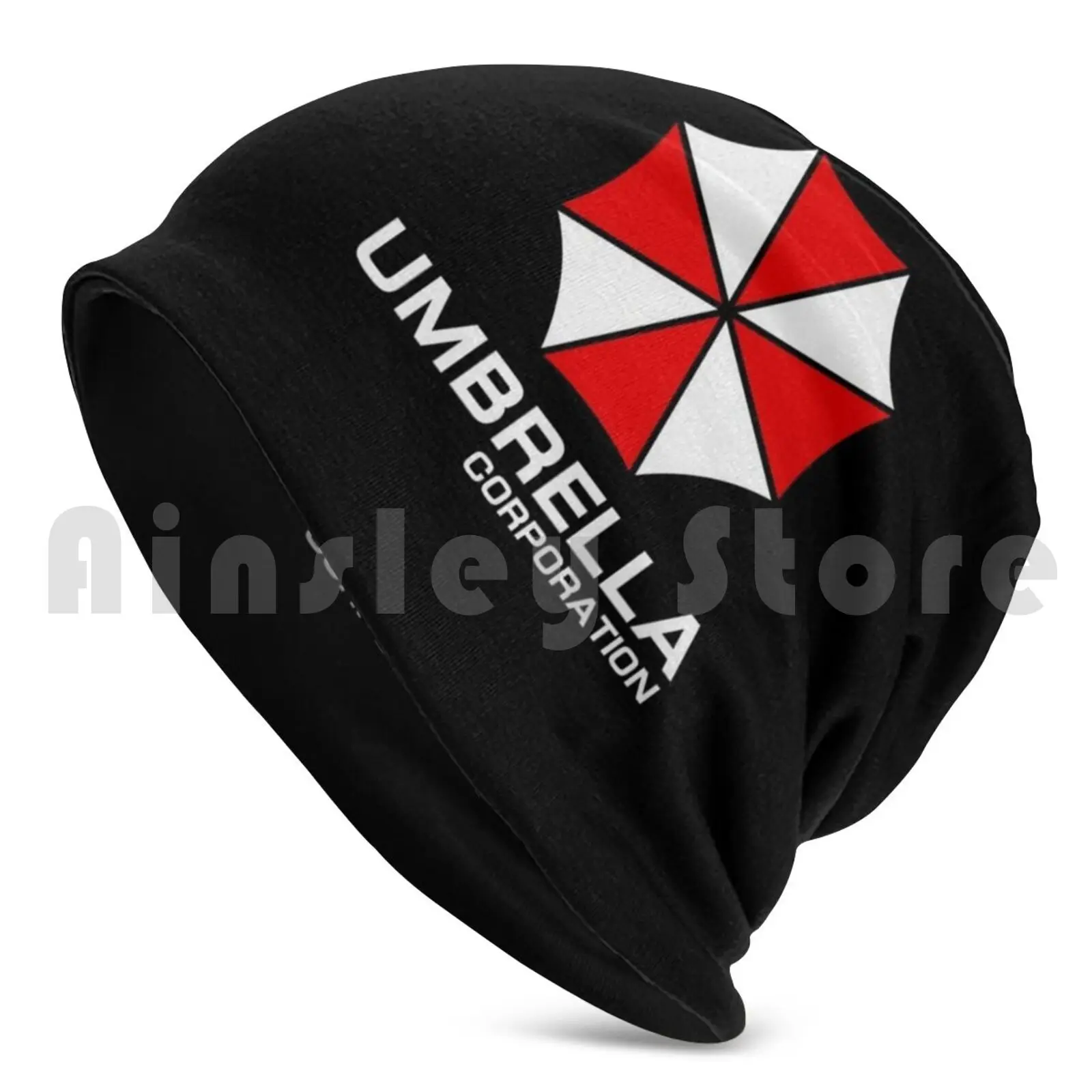 Umbrella Corp. Beanies Knit Hat Hip Hop Umbrella Umbrella Corporation Horror Horror Movie Video Game Gaming