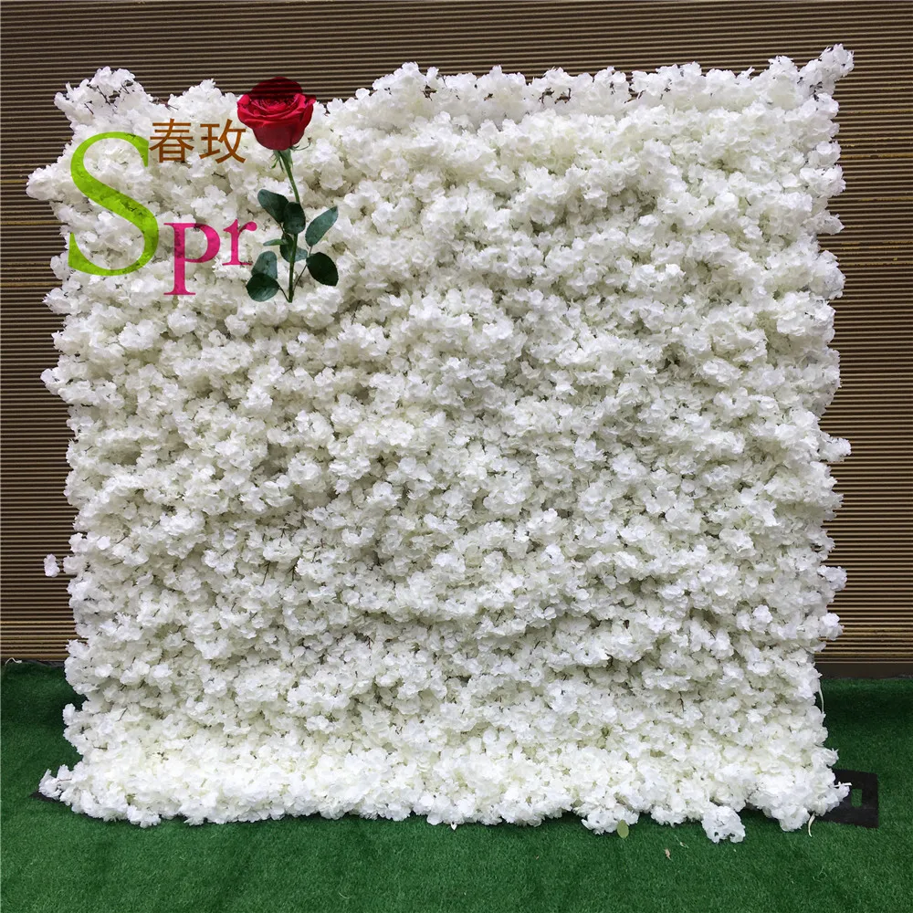 SPR Wholesale Wedding Decoration Backdrop Artificial Flowers Rose Decorative Silk Bouquet Ceiling Greenery Wall