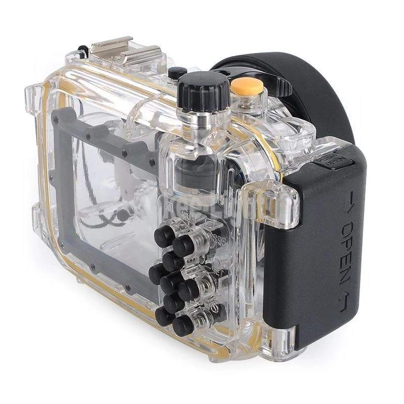Waterproof Underwater Housing Camera Case for Canon Powershot S95 Lens WP-DC38