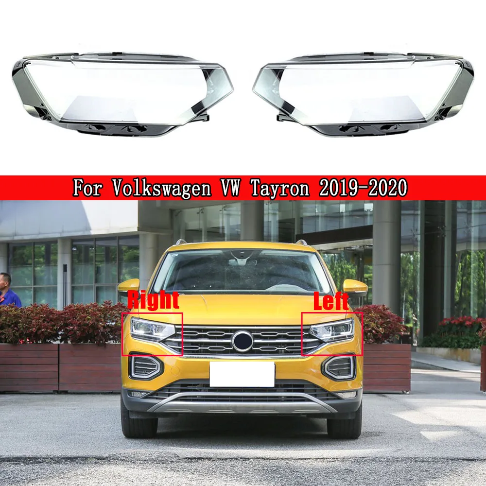 

Headlamp Cover Lens Glass Lamp Shade Headlight Cover Transparent Lampshade For Volkswagen VW Tayron 2019 2020 Auto Light Caps