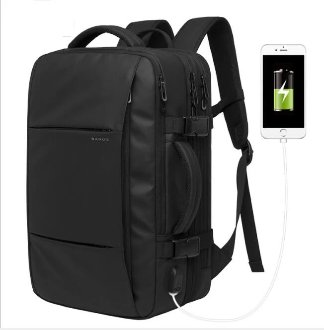 KAKA USB charge Travel Bag Backpack For Men Backpack Bag Luggage bags Travel Backpack Multi Function 15.6 inch Laptop backpack