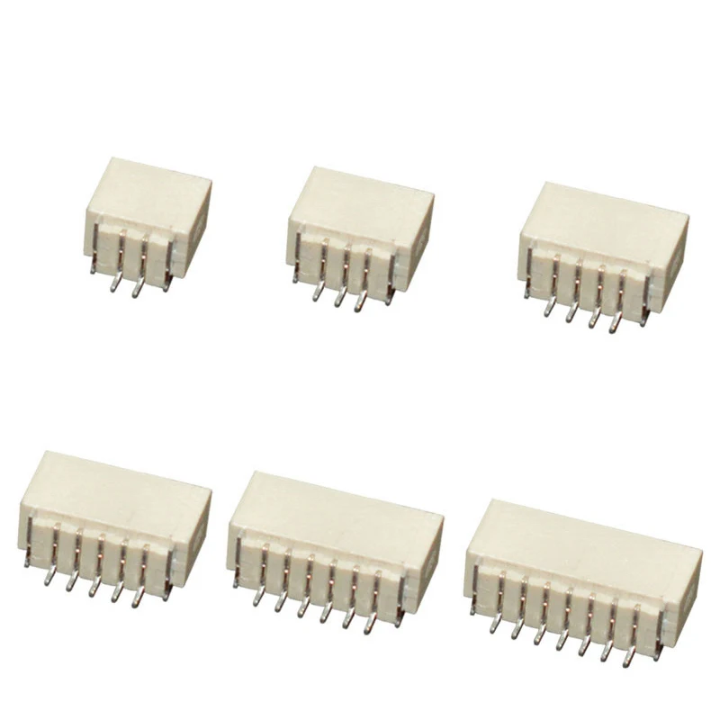 10PCS JST SH1.0 1.0mm Connector SMD Vertical/Horizontal Type Socket Wire-to-Board Receptacle 2P 3P 4P 5P 6P 7P 8P 9P 10P 11P 12P