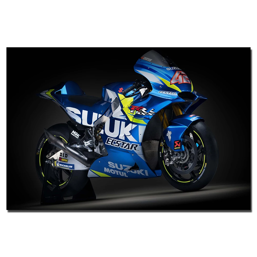 1 Piece Canvas Painting Suzuki GSX RR Motorcycle HD Posters Wall Pictures for Living Room Decor