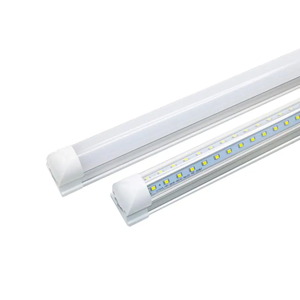 Imagem -03 - Lâmpadas Led Tubo Integrado t8 Led 54w 60w Dupla Fileira Smd2835 Led Luzes Fluorescentes 85265v t8 em Forma de v 3ft 4ft 5ft 6ft 8ft