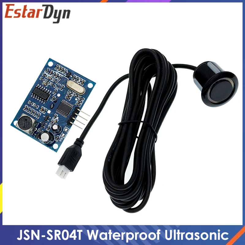 Estardyn Waterproof Ultrasonic Module JSN-SR04T Water Proof Integrated Distance Measuring Transducer Sensor for Arduino