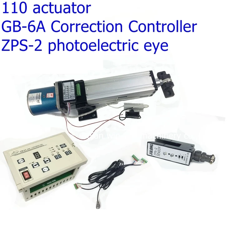 

110TDY115-T actuator GB-6A( new version GB-7A)Correction Controller ZPS-2 photoelectric eye