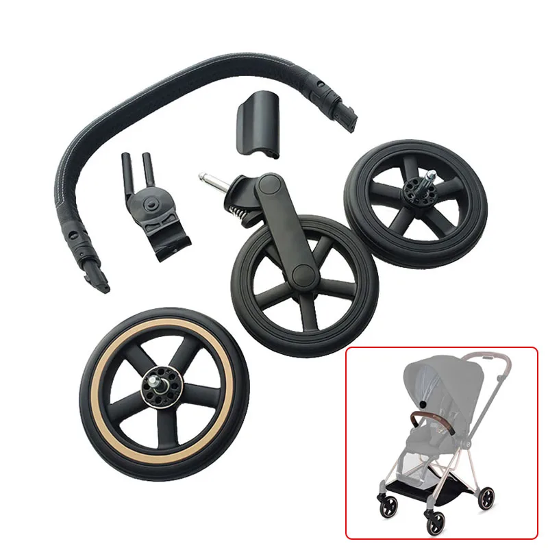 Stroller Accessories For Cybex Mios 2/3 Buggy Bumper Bar Car Seat Adapter Wheel Shopping Basket Awning Clasp Seat Wrench