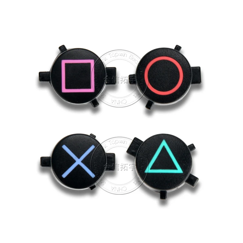 Hothink-kit de botões de disparador para ps4, versão 2.0, botões d-pad, capa de parafusos, chave cruzada, para playstation 4