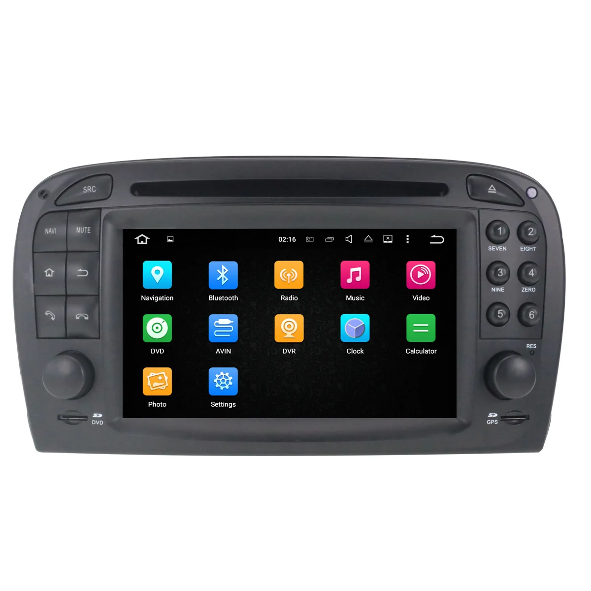 IPS Android 10.0 4G-64G For Mercedes Benz SL R230 2001-2004 Tape Recoder Multimedia Player Head Unit Navigation GPS Auto Radio