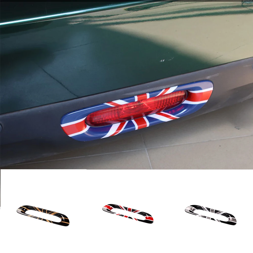 

Union Jack Car Rear Taillight Cover Frame For Mini Cooper One S JCW F55 F56 Rear Bumper Light Lamp Decorative Car Accessories