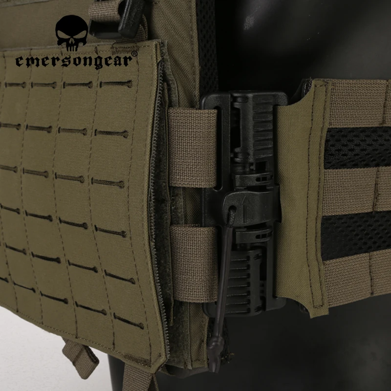 Imagem -04 - Emersongear Lvac Assault Tactical Vest Carriertactical Laser Molle Treinamento Proteção Tiro Caça Airsoft Leve Roc