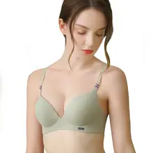 Deep U Cup Push Up Bralette for Women #4