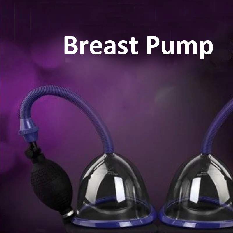Breast Massager Suction Cup Female Pussy Breast Pump Enhancement Enlargement Pumping Sucker Cups