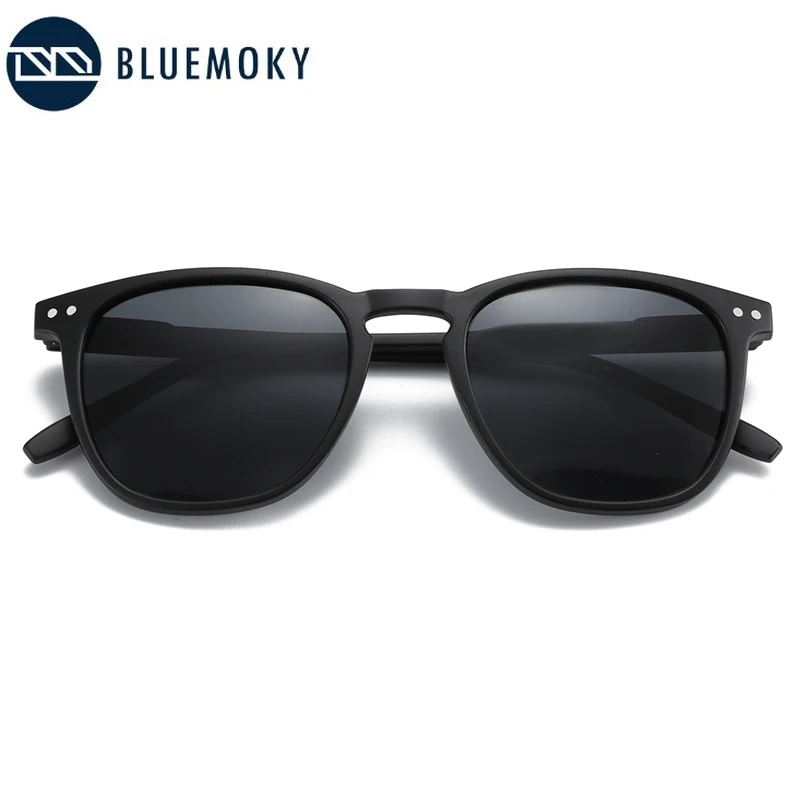 BLUEMOKY Square Polarized Sunglasses For Men UV400 Anti-Glare Lenses Sun Glasses Women Outdoor Fishing Driving Eyewear image 4
