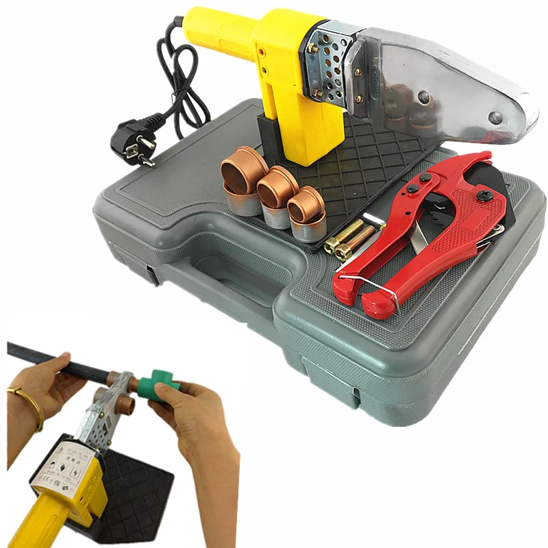 

Plumbing Tools 1 Set 220V Plastic Welder Plastic Pipe Welder PPR Plastic Tube Welding Maching DN20-32mm To Use