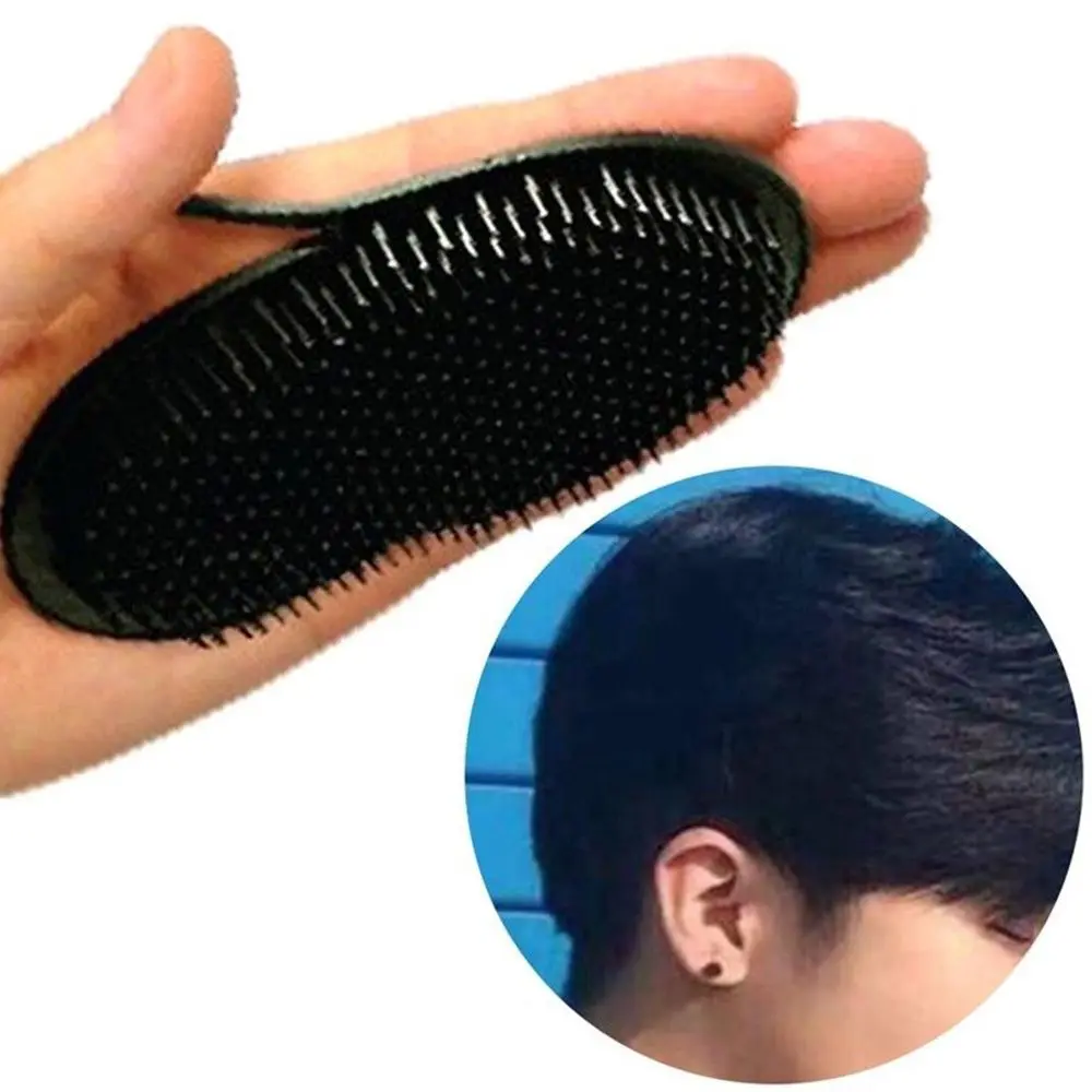 

Cool Mustache Palm Scalp Massage Styling Tool Shampoo Comb Beard Brush Pocket Hair Comb