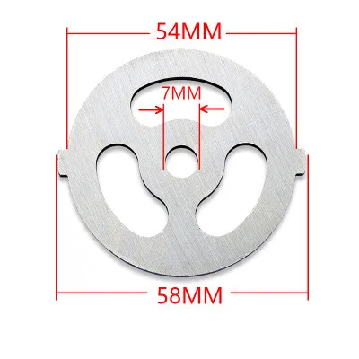 1pcs Enema meat grinder plate net knife VITEK knives for meat grinders General meat grinder parts round blade