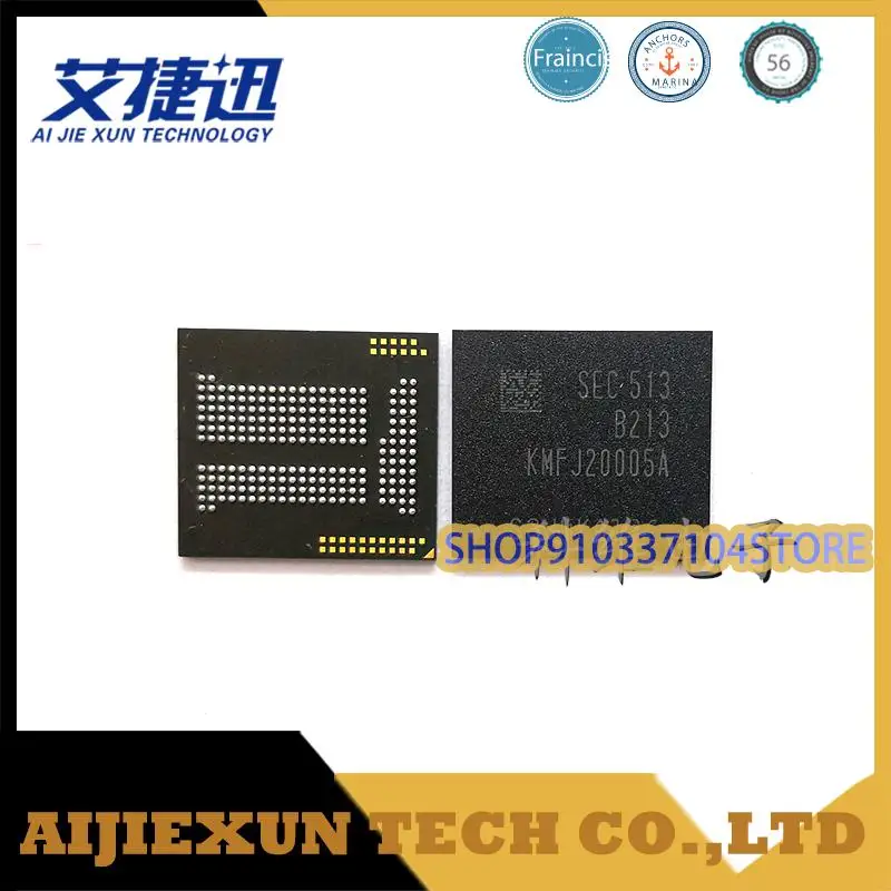 2pcs/lot KMFJ20005A-B213 MV44 BGA221 4+512 4G memory IC chips new and origianl