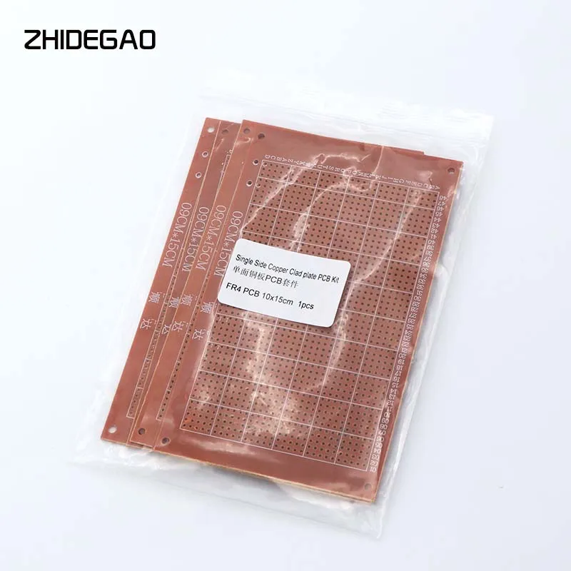 5pcs 9x15 9*15cm Single Side Prototype PCB Universal Board Experimental Bakelite Copper Plate Circuirt Board