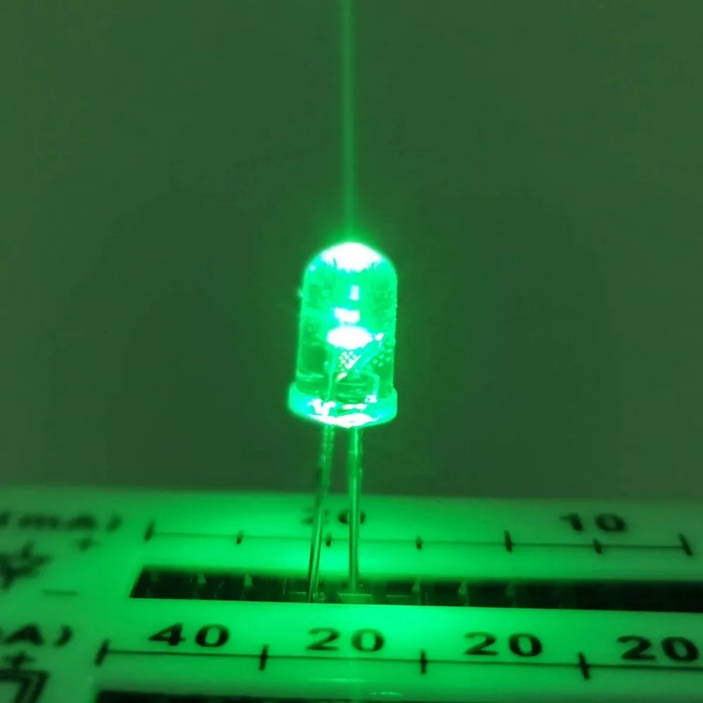 500Pcs 8 Mm LED Diode 8 Mm Assorted น้ำล้างสีขาวสีเขียวสีแดงสีฟ้าสีเหลือง RGB FAST SLOW DIY f8โปร่งใส Light Emitting Diode