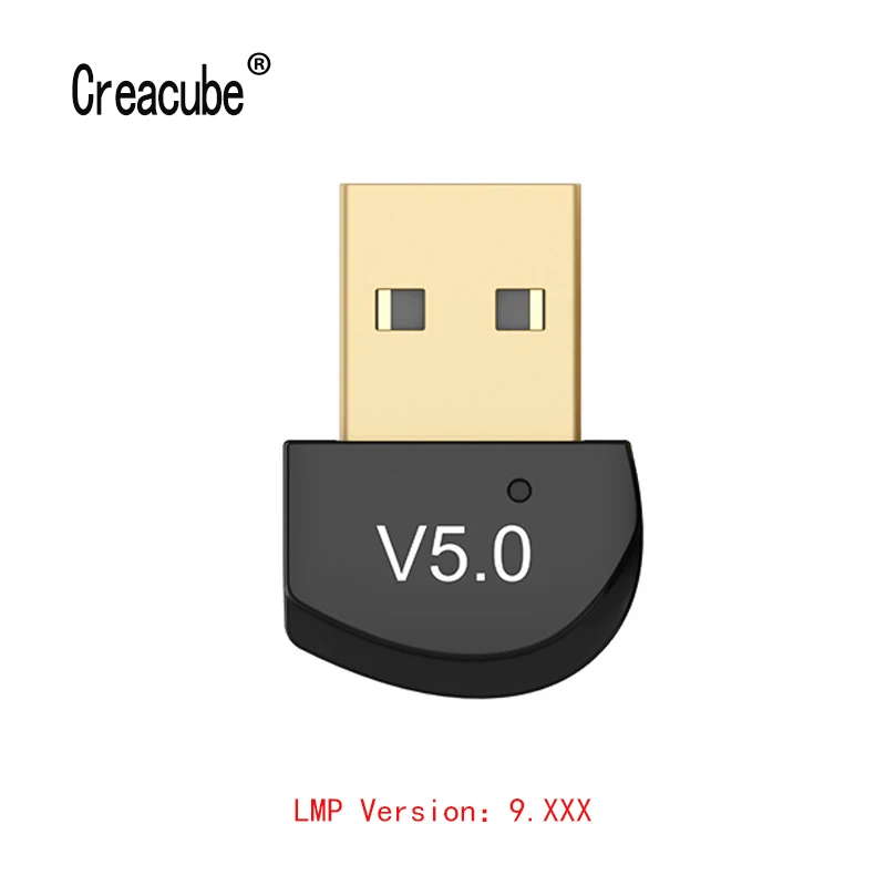 

Creacube Wireless USB Bluetooth-Compatible 5.0 Adapter Dongle Music Sound Receiver Adaptador Transmitter For PC BR8651