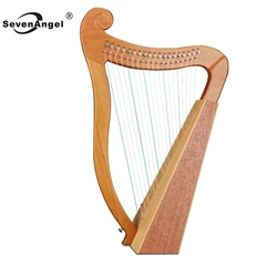 High Quality Handmade harp 15 or 19 strings Musical instrument portable small lyre Arpa easy to learn Harfe