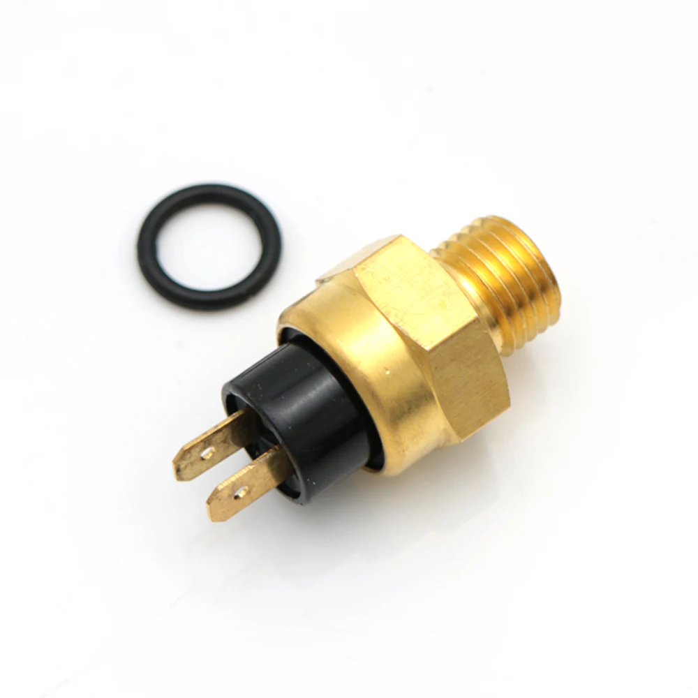 Sensor de temperatura con interruptor térmico M14x1,5 para ventilador de radiador de gas de 2/4 tiempos Compatible con Husqvarna Husaberg GAS Beta, Etc.