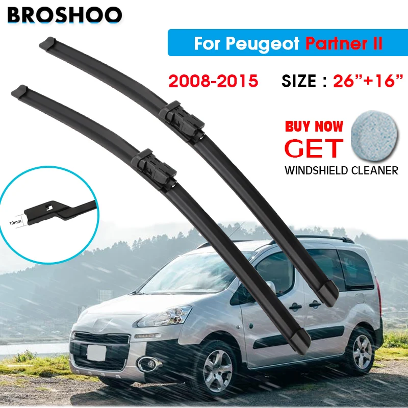 Car Wiper Blade For Peugeot Partner II 26