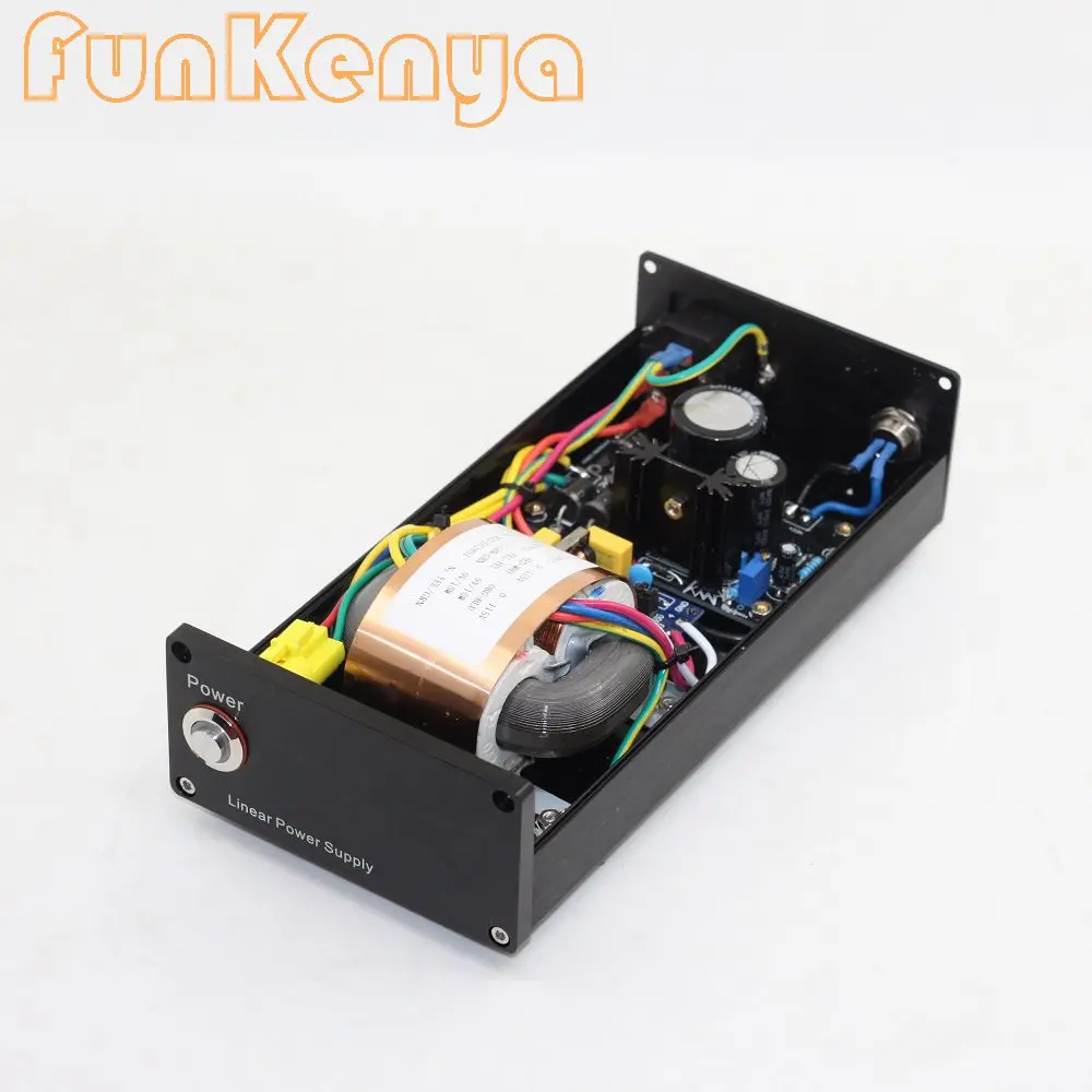 

Updated Hot Sale Low Noise Linear Power Supply DC5V-24V 2A Upgrade Audiophile Musical Fidelity V90 R Core Transformer 30W