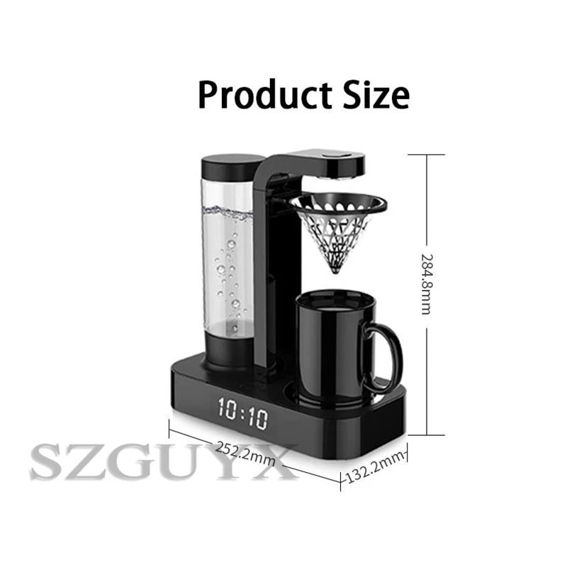 Automatic coffee machine home office punching tea coffee machine small mini American drip smart coffee machine