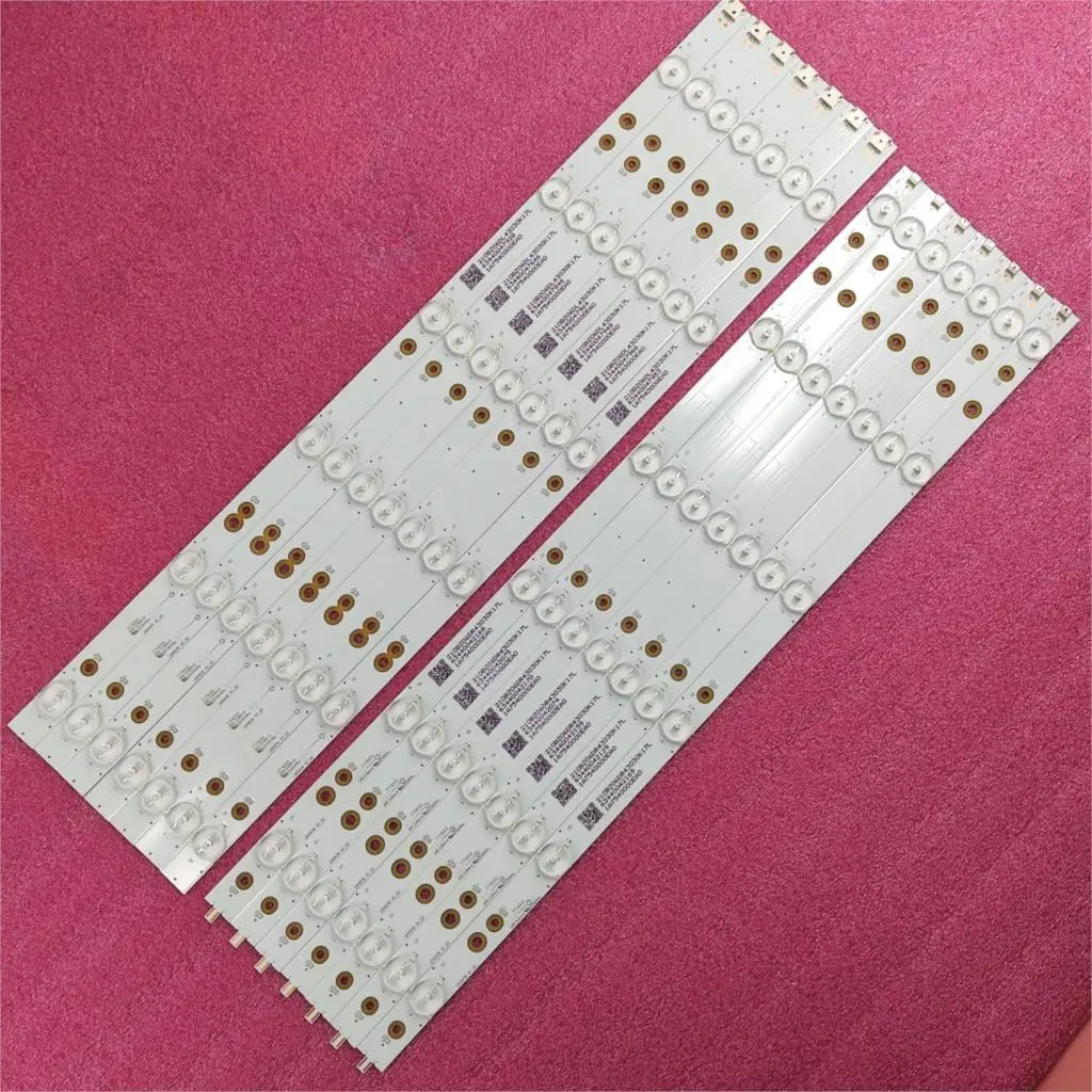 LED Backlight Strip 6+6Leds GJ-2K16-490-D712-P5-L+R for 49PUT6101/12 49PUS6401 49PUS6501 49PUH6101 49PUS6561/12 49PUS6101/12