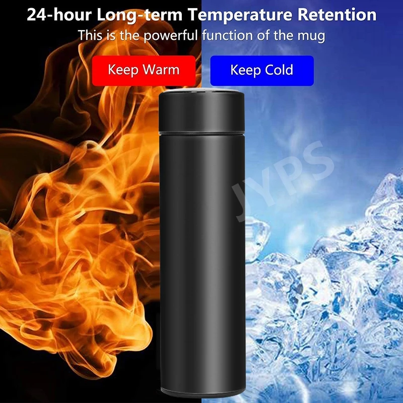 Intelligent Stainless Steel Thermos Temperature Display Smart Water Bottle Vacuum Flasks Thermoses Coffee Cup Christmas Gifts