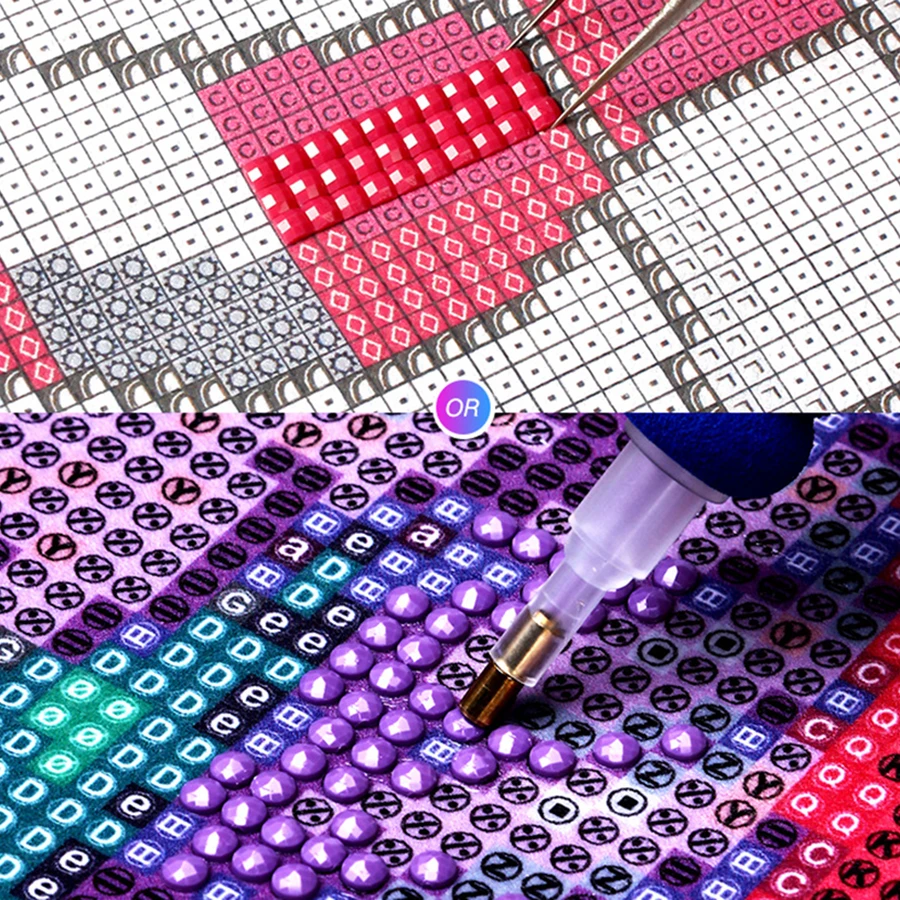 Gremlin Große Ohren Affe fai da te Diamant malero punto croce cristallo pieno quadrato diamante pittura ricamo mosaico regalo del bambino