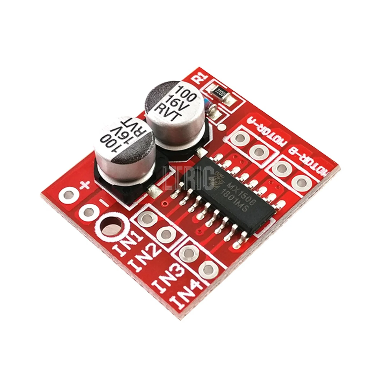 

LTRIG custom 1Pcs DC Motor Drive Module PWM Inverting Double Speed H Bridge Stepper Motor Mini Win L298N