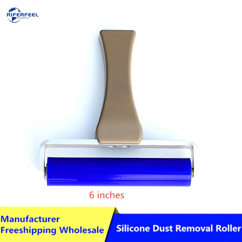 Riferfeel Kleverige Silicone Dust Wiper Remover Voor Screen Herbruikbare Wasbare Tacky Cleaning Roller Borstel Voor Afdrukken En Huishoudelijke