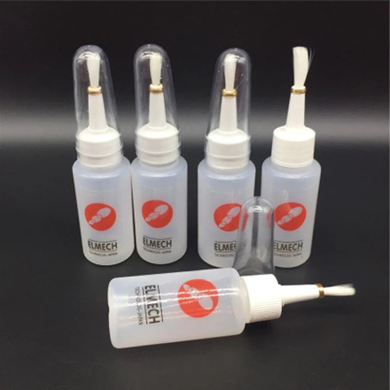 La nuova bottiglia di colofonia spazzolata da 50ML può essere utilizzata per riempire l'alcool di flusso e la colla adatta per strumenti di saldatura e pulizia del telefono cellulare