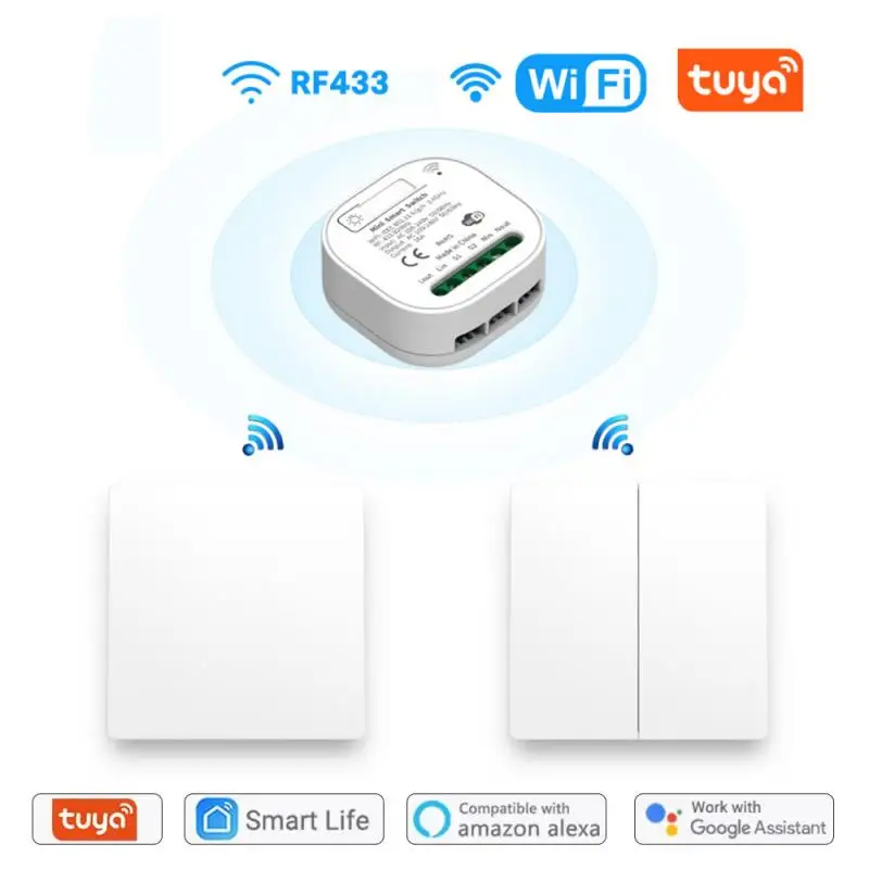 

Пульт дистанционного управления для светильник много дома, 16 А, Wi-Fi, RF433