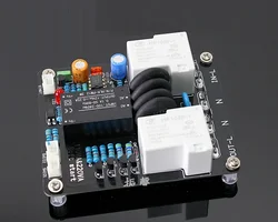 2000W High Power Soft Start Board 30A Dual Temperature Control Switch Delayed Start Board For Amplifier Amp DIY