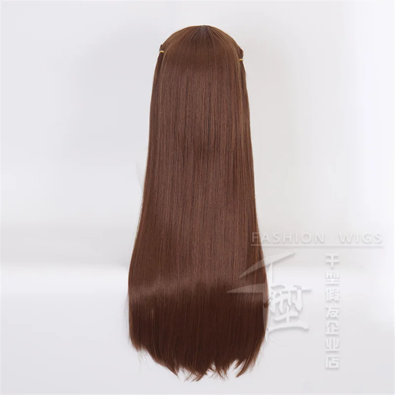 FRUITS BASKET Tohru Honda Cosplay Costume Wigs Long Straight Brown Party Hair Props Lolita girl Halloween Synthetic Hair + Cap