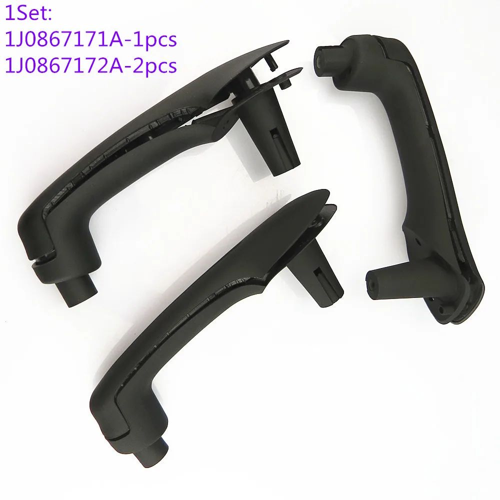 

SCJYRXS 1 Set for Golf MK4 1J0867171A 1J0867172A 1J0867179A 1J0867180A Interior Left Right Door Pull Grab Handles Sets Parts