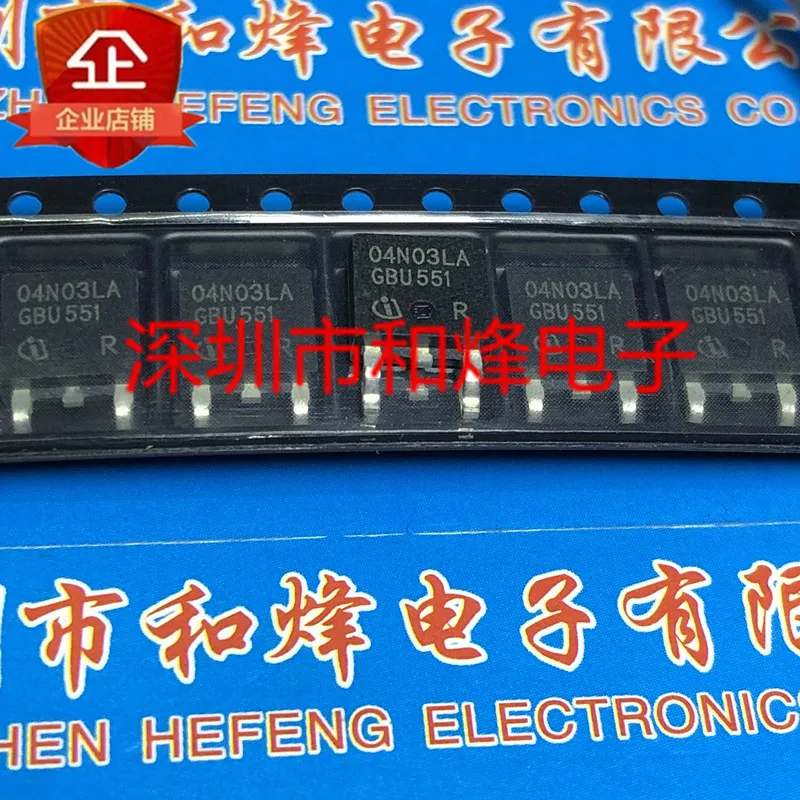 10PCS   04N03LA IPD04N03LA  TO-252 25V 50A