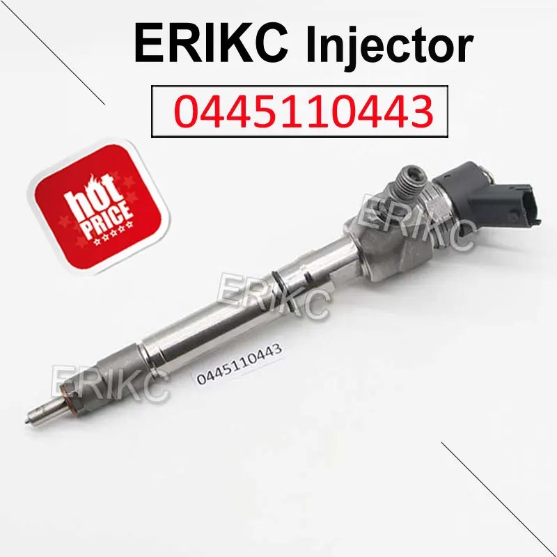 

ERIKC 0445110443 Injection Pump Parts Injector 0 445 110 443 Original Diesel Nozzle For Bosch GREAT WALL 1100100ED01B