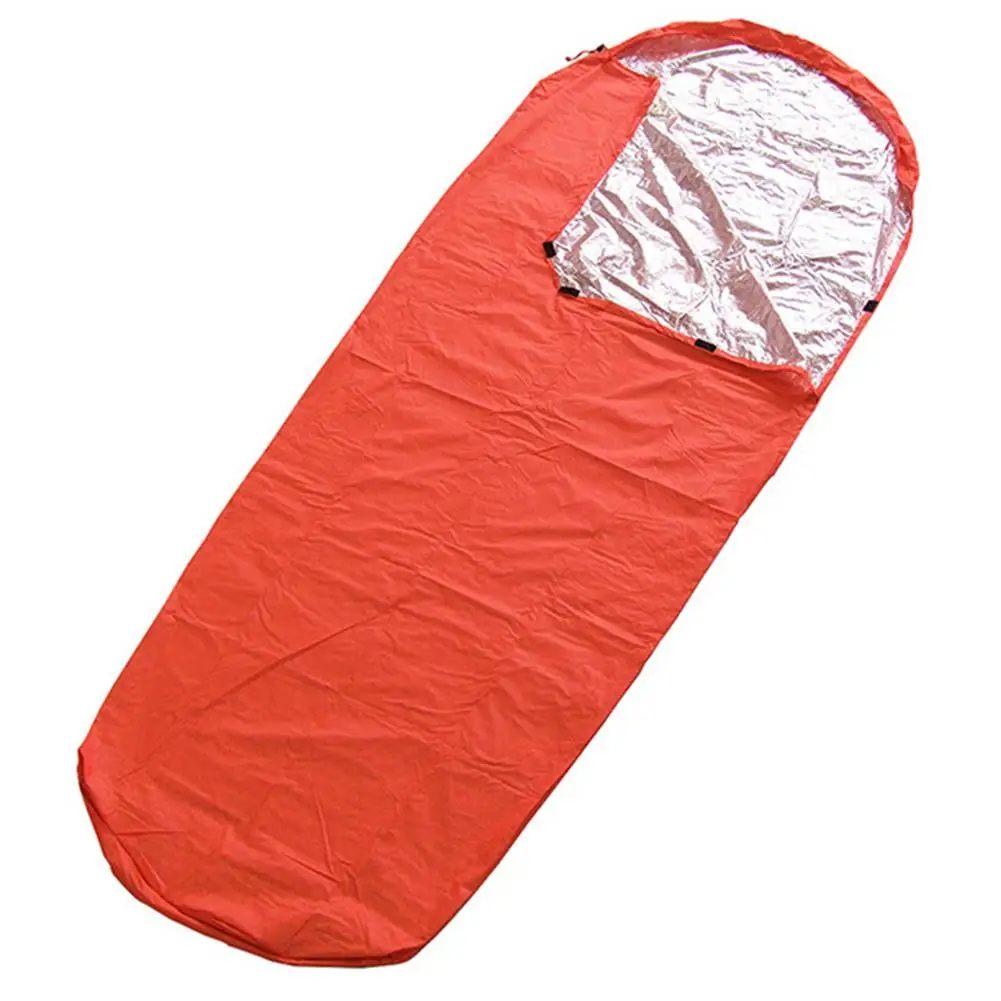 210x83cm Outdoor Bivy Survival Thermal First Aid Blanket Thermal Sleeping Bag Blankets Portable Camping Emergency Sleeping Bags