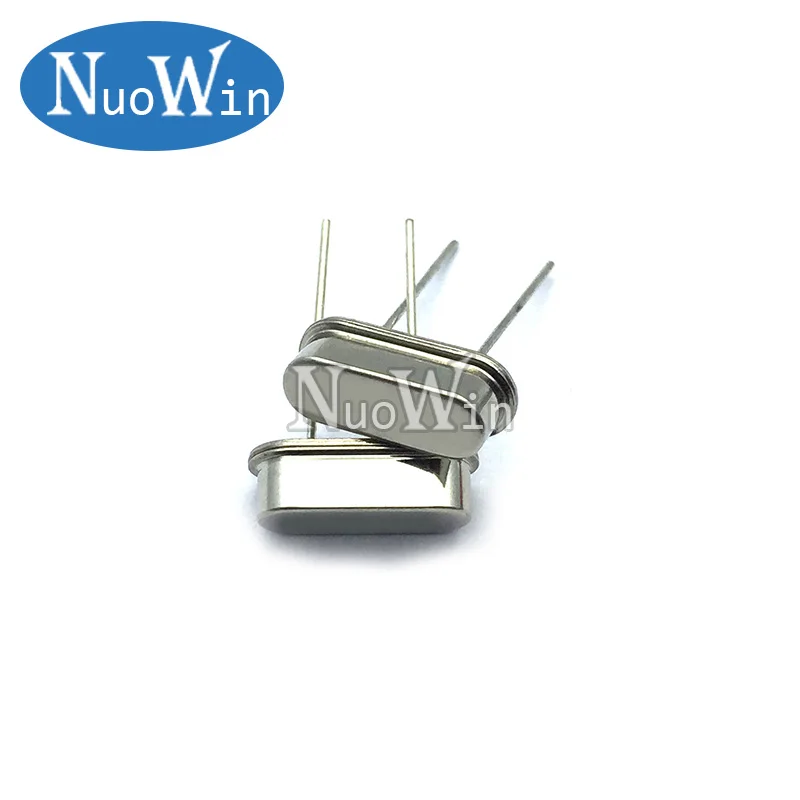 10PCS 4Mhz 6Mhz 8Mhz 11.0592Mhz 12Mhz 16Mhz 20Mhz 24Mhz 28.375Mhz 40Mhz Quartz Crystal Resonator Passive Oscillator HC-49S DIP